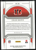 2023 Panini National Treasures Rookie Patch Autograph Chase Brown Auto RC