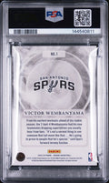 2023 Panini Origins Euphoria Rookie Victor Wembanyama #1 PSA 9