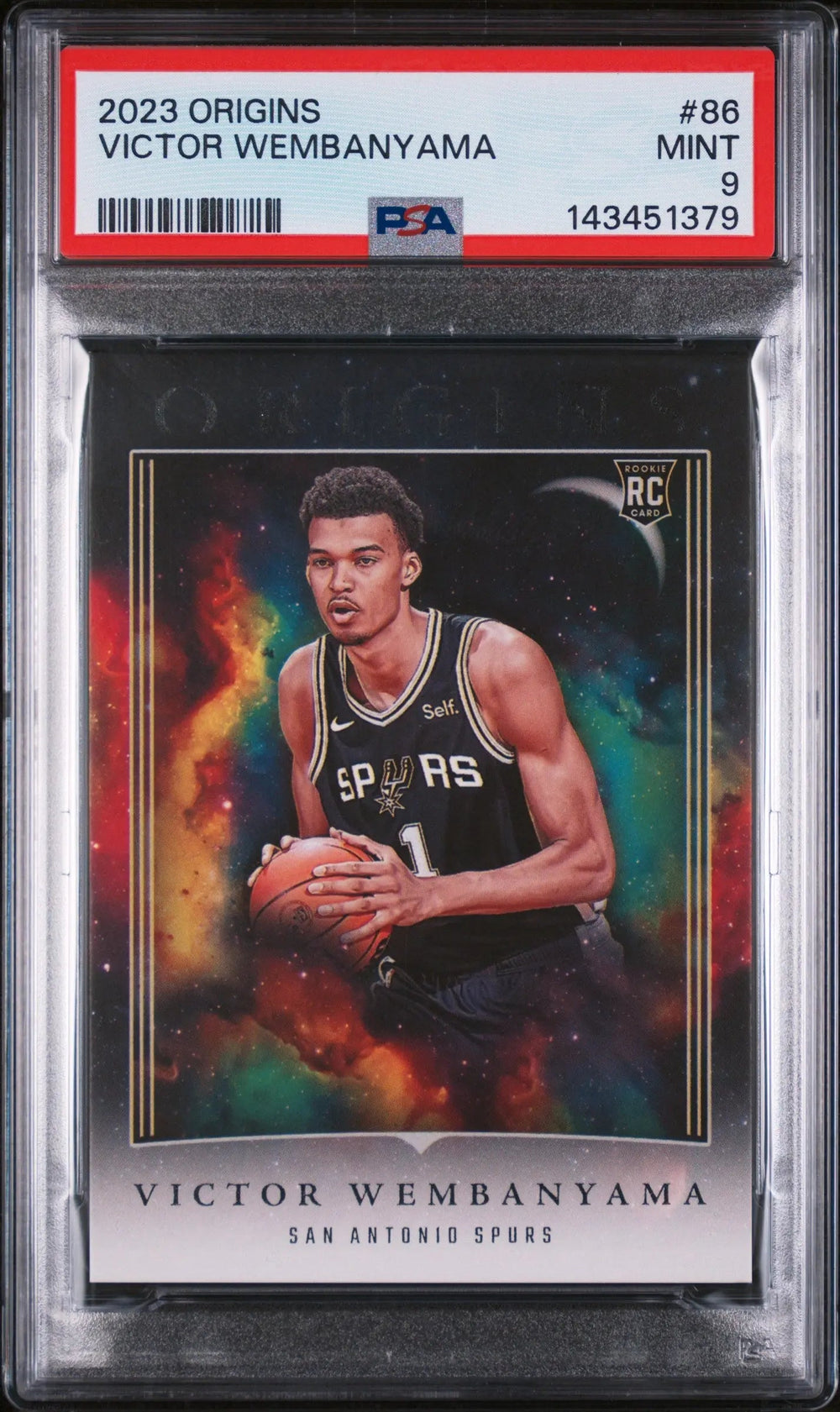 2023 Panini Origins Rookie Victor Wembanyama RC PSA 9