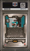2023 Panini Prizm Football De'von Achane RC Rookie Snakeskin PSA 10