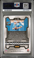 2023 Panini Prizm Jared Goff Auto Autograph Red Shimmer /35 PSA 10