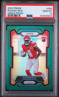 2023 Panini Prizm Rookie Rashee Rice Green RC PSA 10