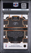 2023 Panini Select Rookie Victor WembanyamaeBlue Prizm RC PSA 9