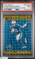 2023 Panini Select ScoreSelect Throwback Jaxon Smith-Njigba RC Gold PR PSA 9 /10