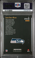 2023 Panini Select ScoreSelect Throwback Jaxon Smith-Njigba RC Gold PR PSA 9 /10