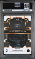 2023 Panini Select Victor Wembanyama RC Rookie Bronze Checker PSA 8 /49