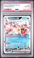 2023 Pokemon Obf EN-Obsidian Flames Charizard EX PSA 10 125/97