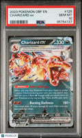 2023 Pokemon Obf EN-Obsidian Flames Charizard EX PSA 10 #125