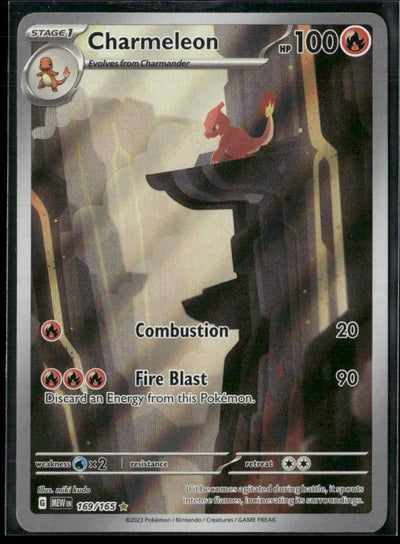 2023 Pokemon SV: 151 Illustration Rare Charmeleon 169/165