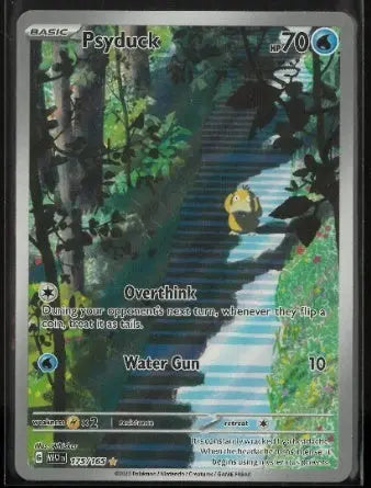 2023 Pokemon SV: 151 Illustration Rare Psyduck 175/165