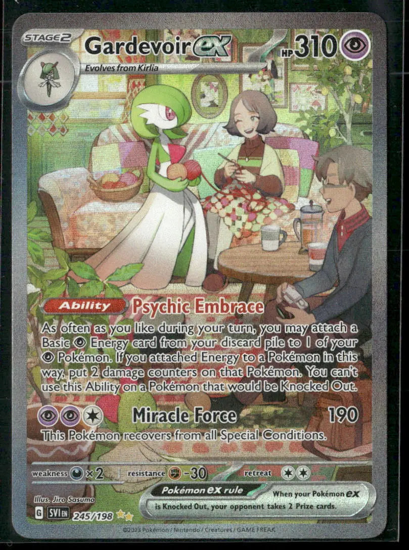 2023 Pokemon Scarlet & Violet Base Set Special Illustration Rare Gardevoir ex 245/198