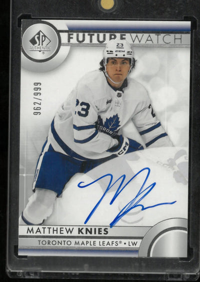 2023 Sp Authentic Future Watch Auto Matthew Knies /999