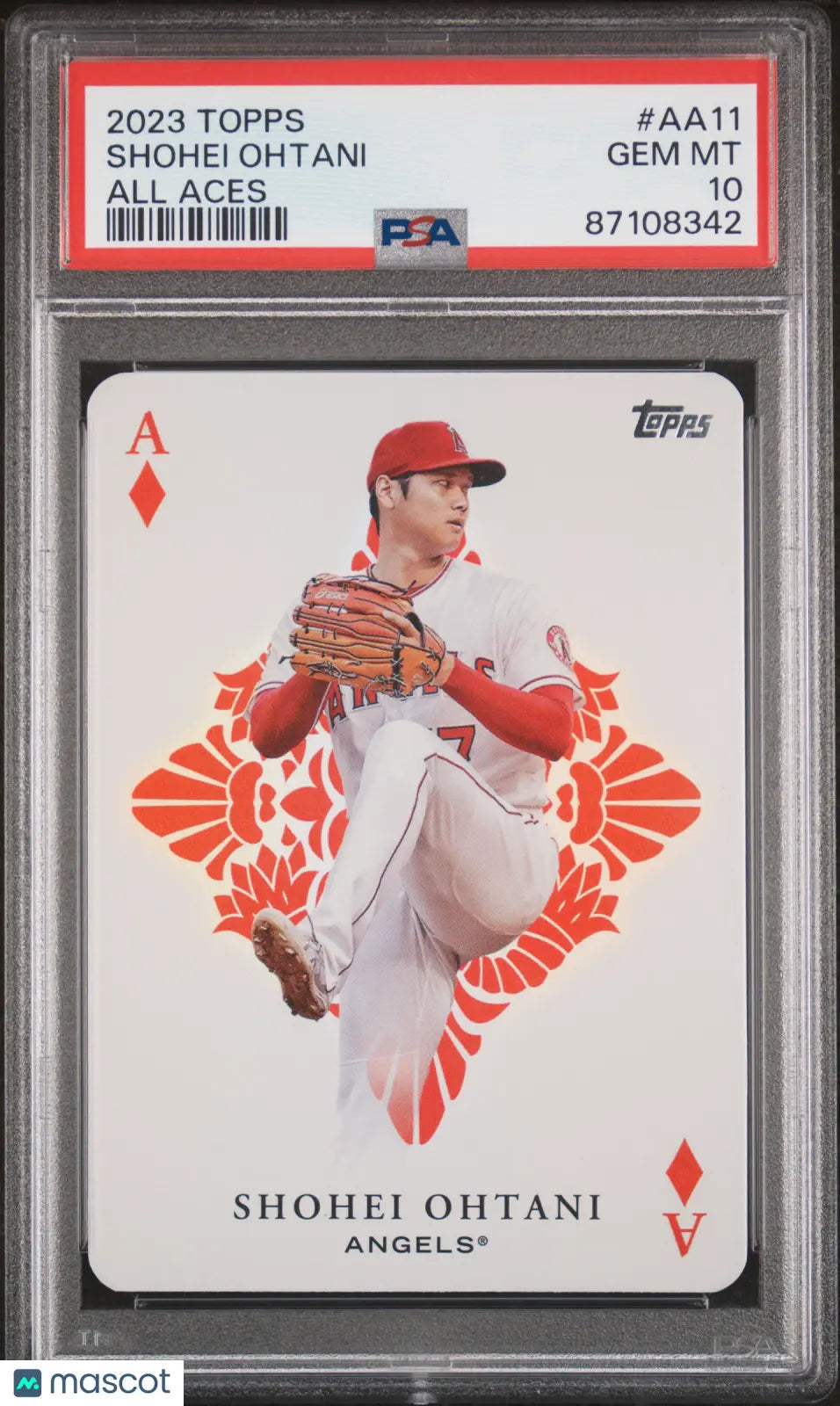 2023 Topps Baseball All Aces Shohei Ohtani #AA11 PSA 10