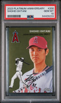 2023 Topps Chrome Platinum Anniversary Shohei Ohtani #200 PSA 10