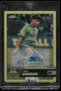 2023 Topps Chrome Rookie Obed Vargas Autograph Auto RC Gold /1
