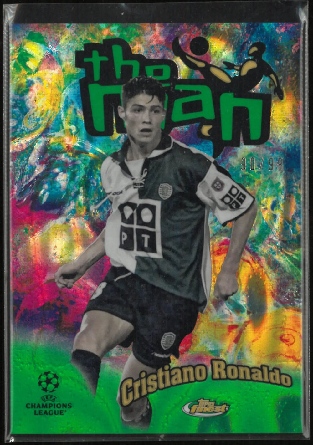 2023 Topps Chrome UEFA Champions League The Man Cristiano Ronaldo