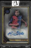 2023 Topps Museum UEFA CL Gold Framed Auto Rivaldo /10