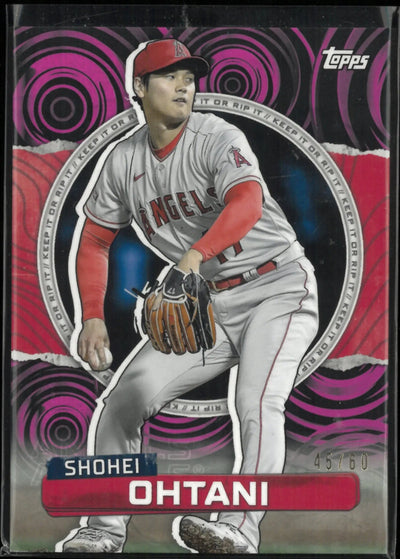 2023 Topps Rips Genuine Shohei Ohtani /60