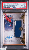 2023 Topps Transcendent Gold Frame Patch Auto Vladimir Guerrero JR. /15 PSA 10