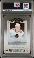 2023 UD Clear Cut 03-04 Classic Portrait Auto Connor Bedard RC Silver /35 PSA 10