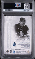 2023 UD SP Authentic Marks Of Distinction Auto Matthew Knies RC /25 PSA 8