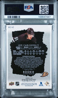 2023 UD The Cup Exquisite RC Rookie Auto Patch Leo Carlsson PSA 8 /91