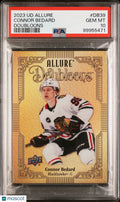 2023 Upper Deck Allure Doubloons Gold Connor Bedard RC Rookie PSA 10