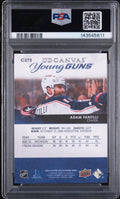 2023 Upper Deck Extended Series UD Canvas Young Guns Rookie Adam FantilliePSA10