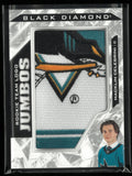 2024-25 Black Diamond Rookie Team Logo Jumbos Macklin Celebrini RC