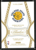 2024-25 Panini Flawless Basketball Blue Flawless Auto Chris Mullin /9