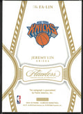 2024-25 Panini Flawless Basketball Gold Flawless Auto Jeremy Lin /10