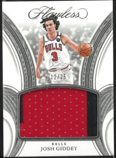 2024-25 Panini Flawless Basketball Patch Josh Giddey /25