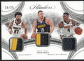 2024-25 Panini Flawless Basketball Triple Patches Murray Jokic Westbrook /25