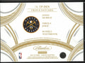 2024-25 Panini Flawless Basketball Triple Patches Murray Jokic Westbrook /25