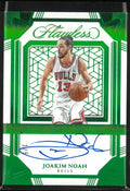2024-25 Panini Flawless Framework Joakim Noah Autograph Auto Green /5