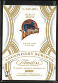 2024-25 Panini Flawless Legendary Scripts Autograph Baron Davis Auto /10