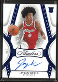 2024-25 Panini Flawless Rookie Autograph Jaylen Wells Auto RC Blue /8