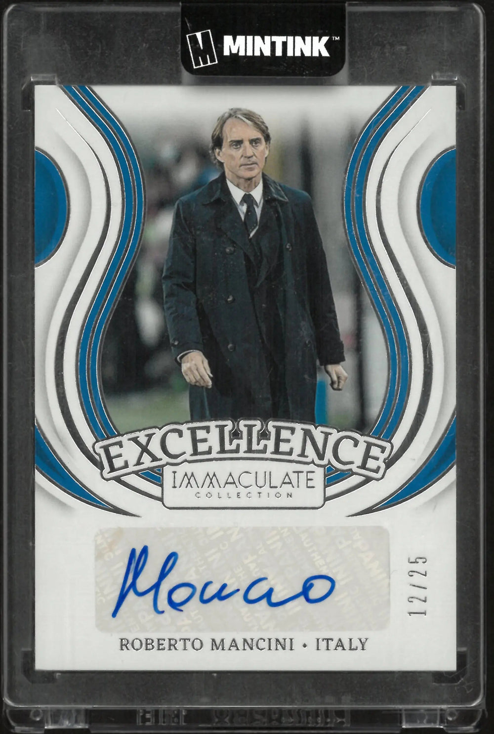2024-25 Panini Immaculate Collection Excellence Roberto Mancini Autograph /25