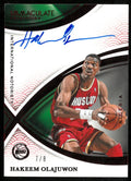2024-25 Immaculate Collection Red International Notoriety Auto Hakeem Olajuwon /8