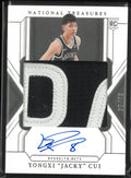 2024-25 Panini National Treasure Rookie Patch Auto Yongxi "Jacky" Cui Auto RC/99