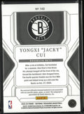 2024-25 Panini National Treasure Rookie Patch Auto Yongxi "Jacky" Cui Auto RC/99