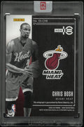 2024-25 Panini Noir Encore Autographs Chris Bosh Auto Green /5