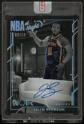 2024-25 Panini Noir NBA at Night Autograph Jalen Brunson Auto /15