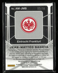 2024-25 Panini Obsidian Atomic Materials Jean-Matteo Bahoya Patch RC Rookie /10