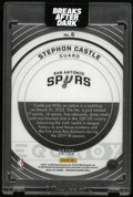 2024-25 Panini Obsidian Basketball Green Equinox Rookie Stephon Castle /25