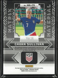 2024-25 Panini Obsidian Matrix Material Cavan Sullivan Rookie Patch Auto RC /25