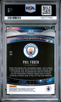 2024-25 Panini Prizm Premier League Fireworks Phil FodeneBlue Shimmer PSA 10 /9