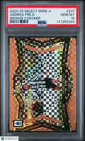 2024-25 Panini Select Serie A Andrea Pirlo #237 Bronze Checker PSA 10