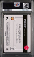 2024-25 Topps Chrome UCC Auto Dani Olmo Black Lava /10 PSA 10