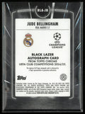 2024-25 Topps Chrome UCC Jude Bellingham Autograph Orange Lazers /25